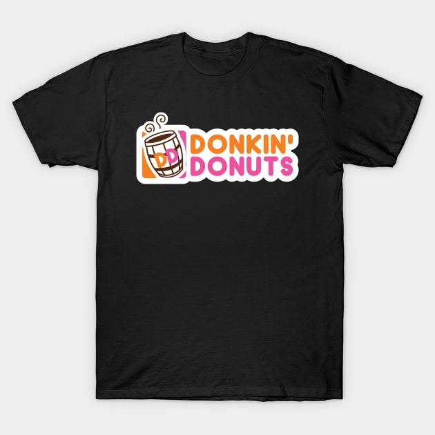 Donkin' Donuts T-Shirt by UnlikelyDesigns